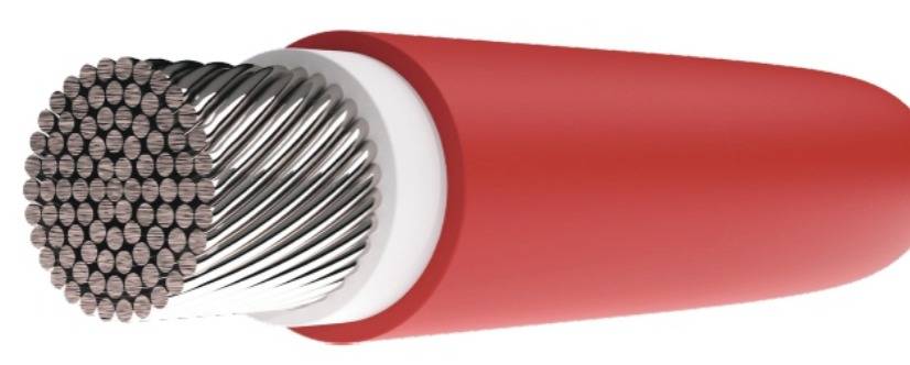 NAK Solarkabel 6mm2 PV Kabel H1Z2Z2-K Rot 100m