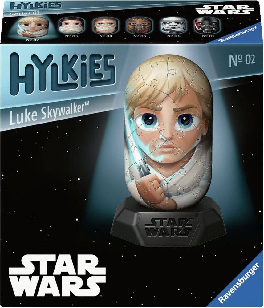 Star Wars 3D Puzzle Luke Skywalker Hylkies (54 Teile)