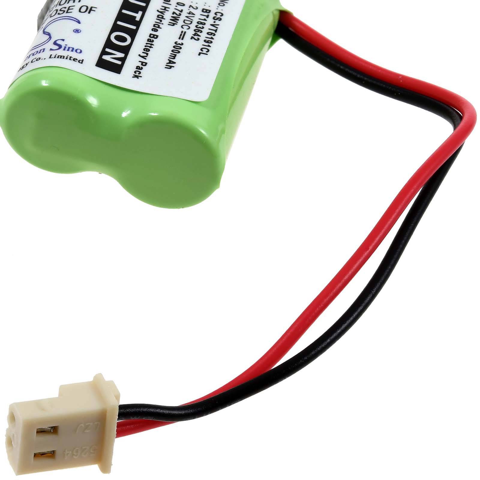 Powery Akku kompatibel mit Vtech Typ 2SN2/3AAA40HSX2F, 2,4V, NiMH