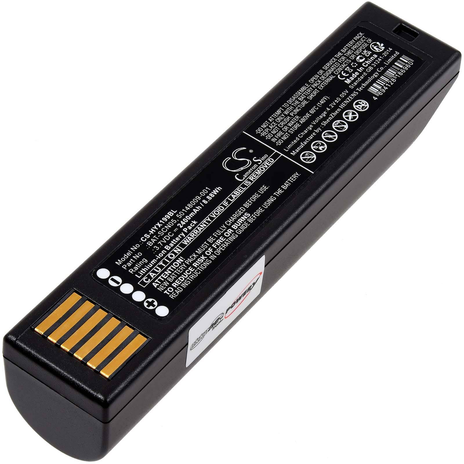 Powery Akku für Honeywell 1952GRS-2-31886 REV B Barcode-Scanner, 3,7V, Li-Ion