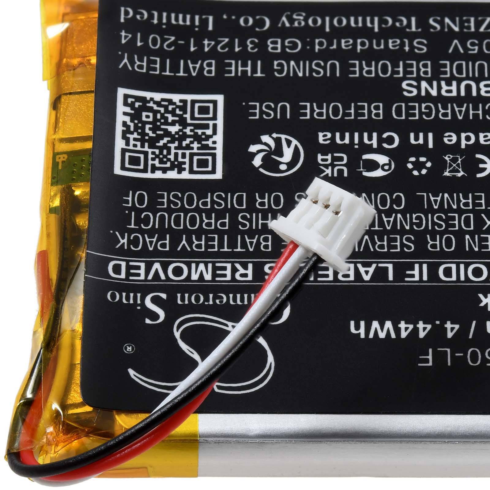 Powery Akku kompatibel mit Ingenico Typ 296203895AB, 3,7V, Li-Polymer