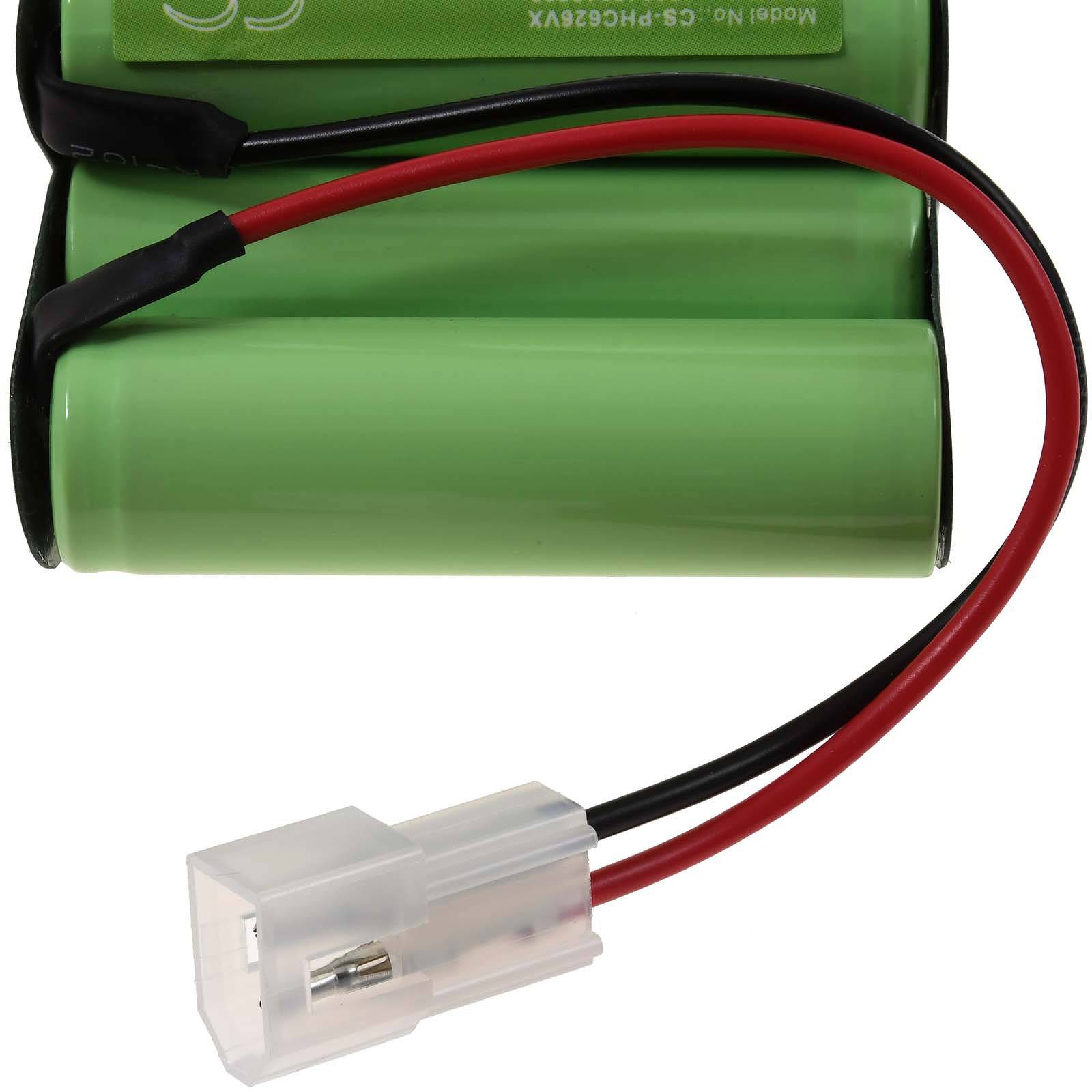 Powery Akku kompatibel mit Philips Typ 422245945563, 4,8V, NiMH