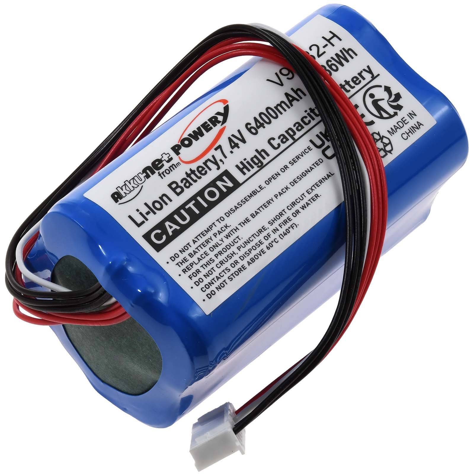Powery Powerakku kompatibel mit Marshall Typ TF18650-3200-4S2PA, 7,4V, Li-Ion