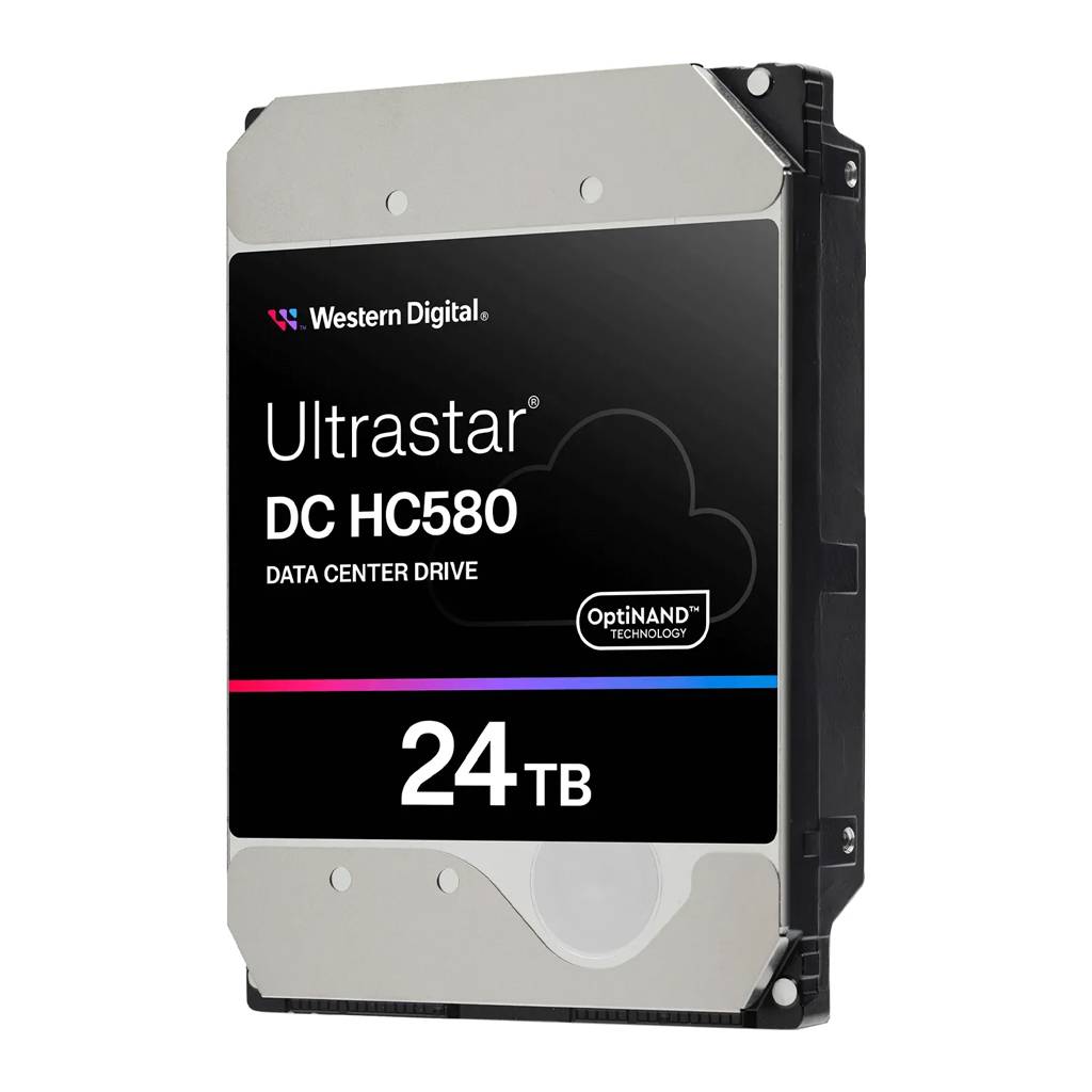WD Ultrastar DC HC580 WUH722424AL5204 - Festplatte - Datencenter - 24 TB - intern - 3.5"" (8.9 cm)