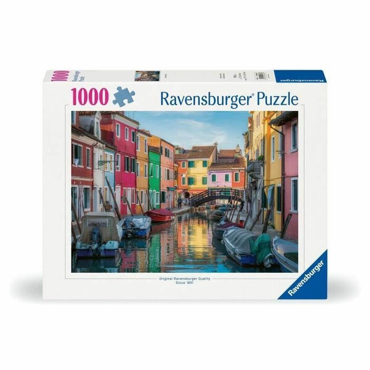 RAVENSBURGER Puzzle Burano, Itálie 1000 dílků