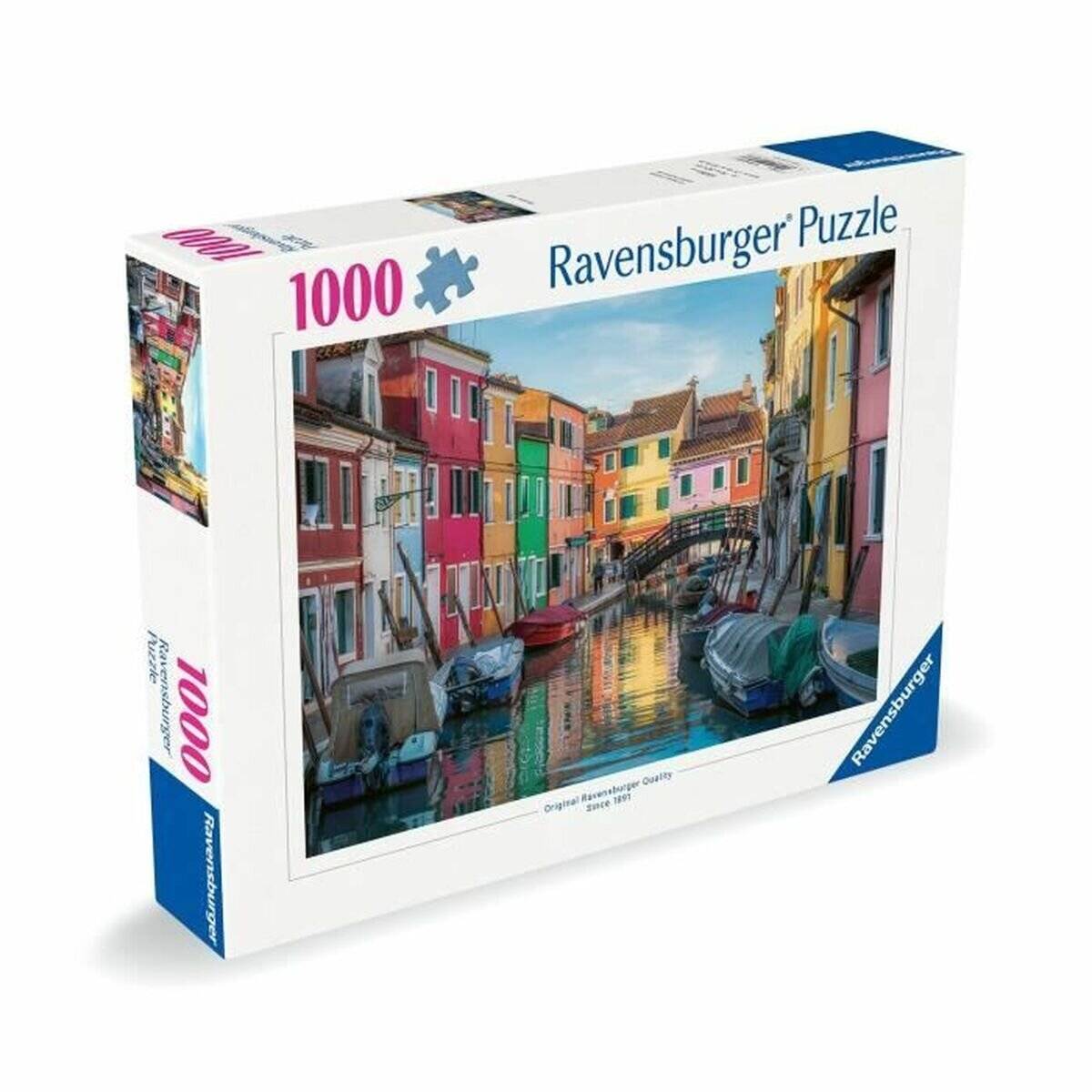 RAVENSBURGER Puzzle Burano, Itálie 1000 dílků