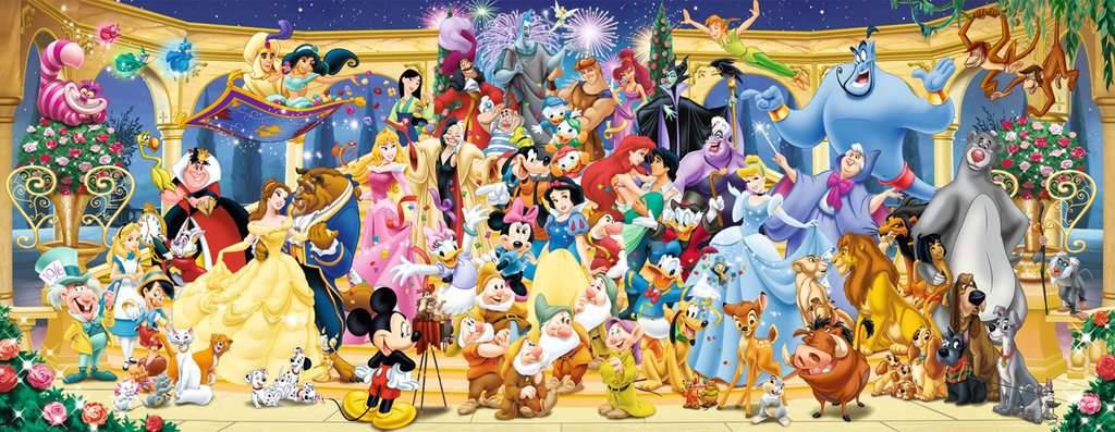 Ravensburger, Disney Gruppenfoto, 1000 Teile Puzzle
