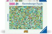 RAVENSBURGER - Puzzle Challenge Animal Crossing 1000 Teile