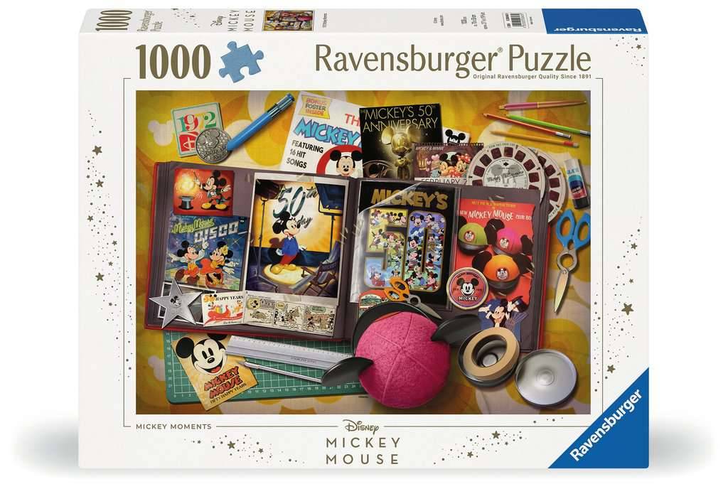 Ravensburger, 1970 Mickey Anniversary, 1000 Teile Puzzle, Größe 70 x 50 cm