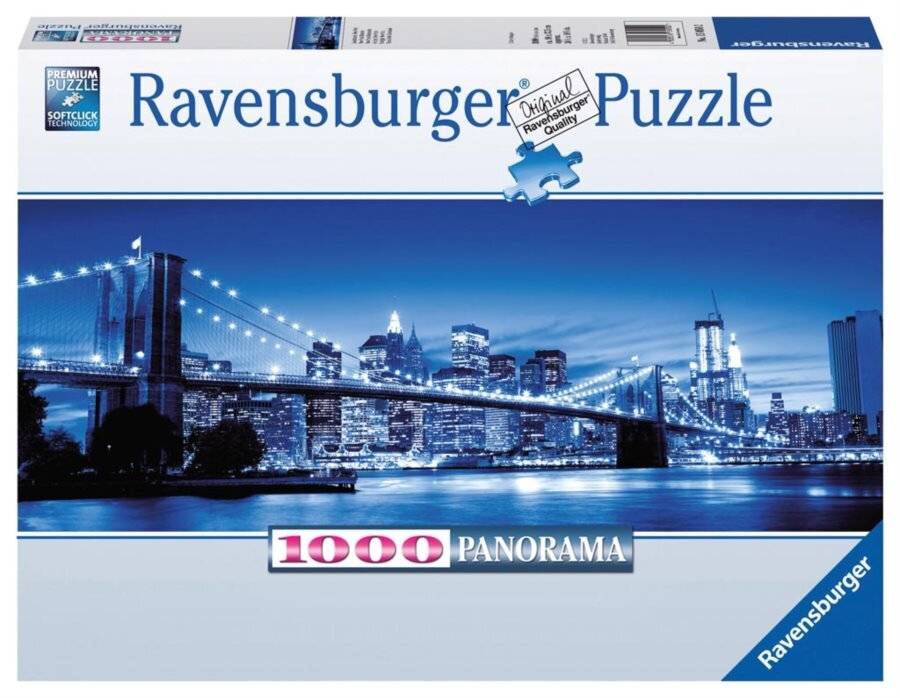 Puzzle Panorama - Leuchtendes New York (1000 Teile)