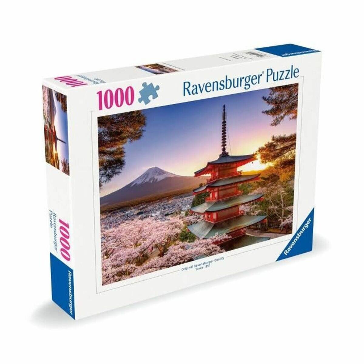 RAVENSBURGER Puzzle Rozkvetlé tř e&scaron ně v Japonsku 1000 dílků
