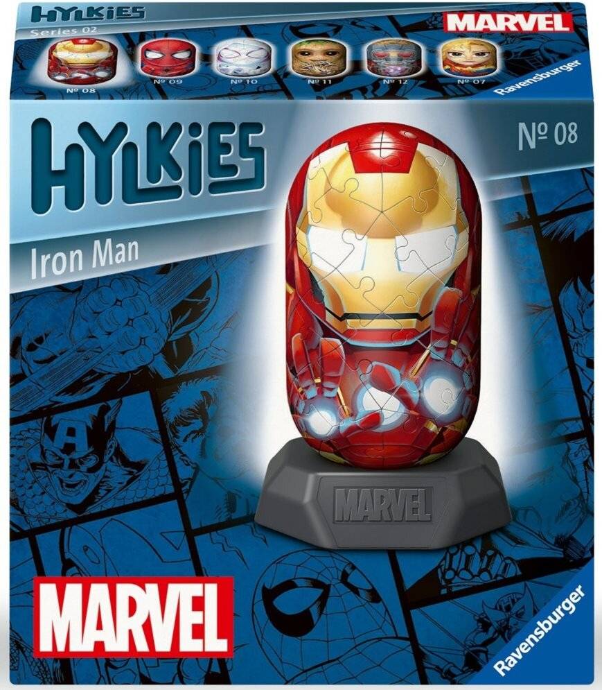 Marvel 3D Puzzle Iron Man Hylkies (54 Teile)