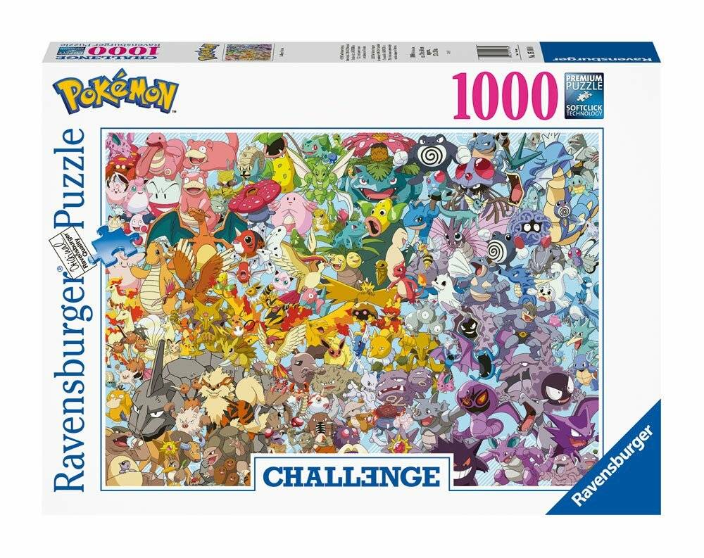 Ravensburger Ravensburger 12000460 Puzzle Challenge Poké mon 1000 Teile