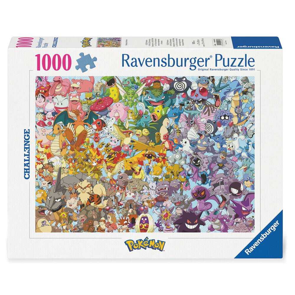 Ravensburger Ravensburger 12000460 Puzzle Challenge Poké mon 1000 Teile