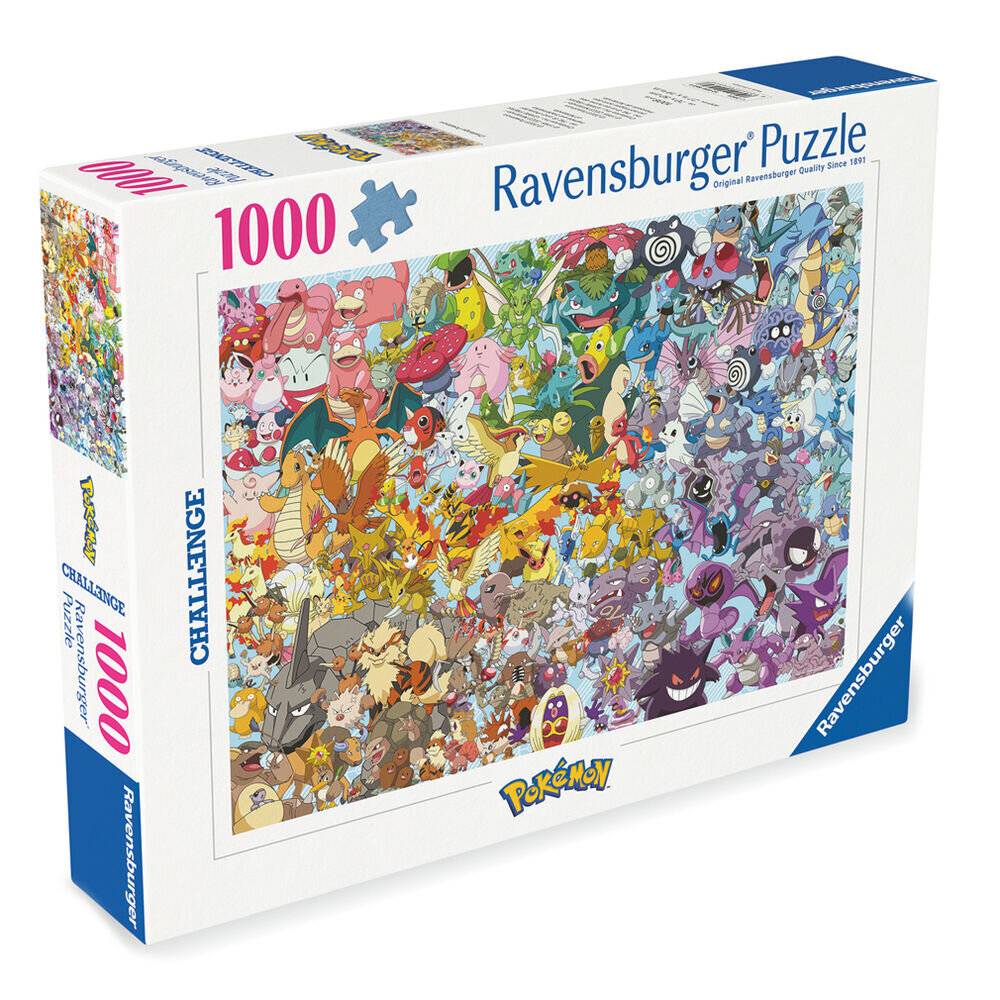 Ravensburger Ravensburger 12000460 Puzzle Challenge Poké mon 1000 Teile
