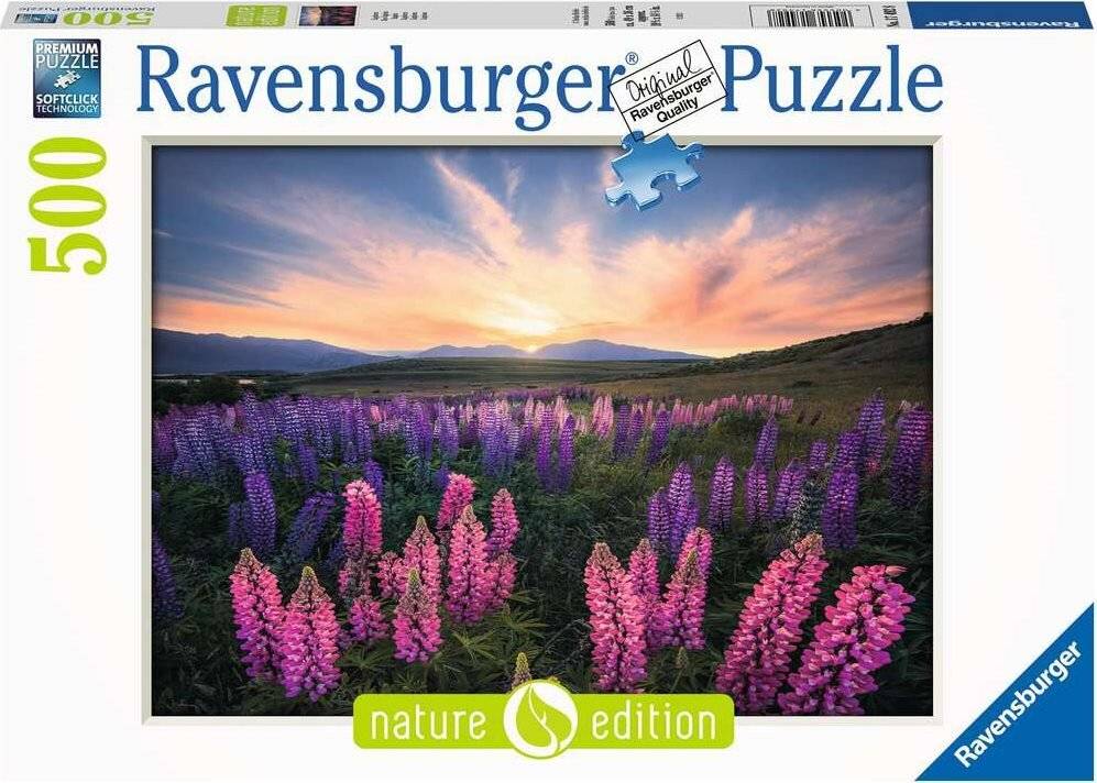 RAVENSBURGER Puzzle Vlč í boby 500 dílků