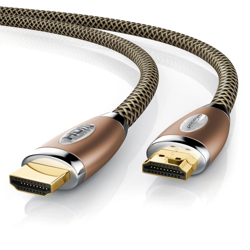 Primewire 8k HDMI-Kabel 2.1, 4k Ultra HD 2160p, 3D, Nylonummantelung, Vollmetall Stecker, HDMI Typ A - 10m Primewire 8k HDMI-Kabel 2.1, 4k Ultra HD 2160p, 3D, Nylonummantelung, Vollmetall Stecker, HDMI Typ A - 10m