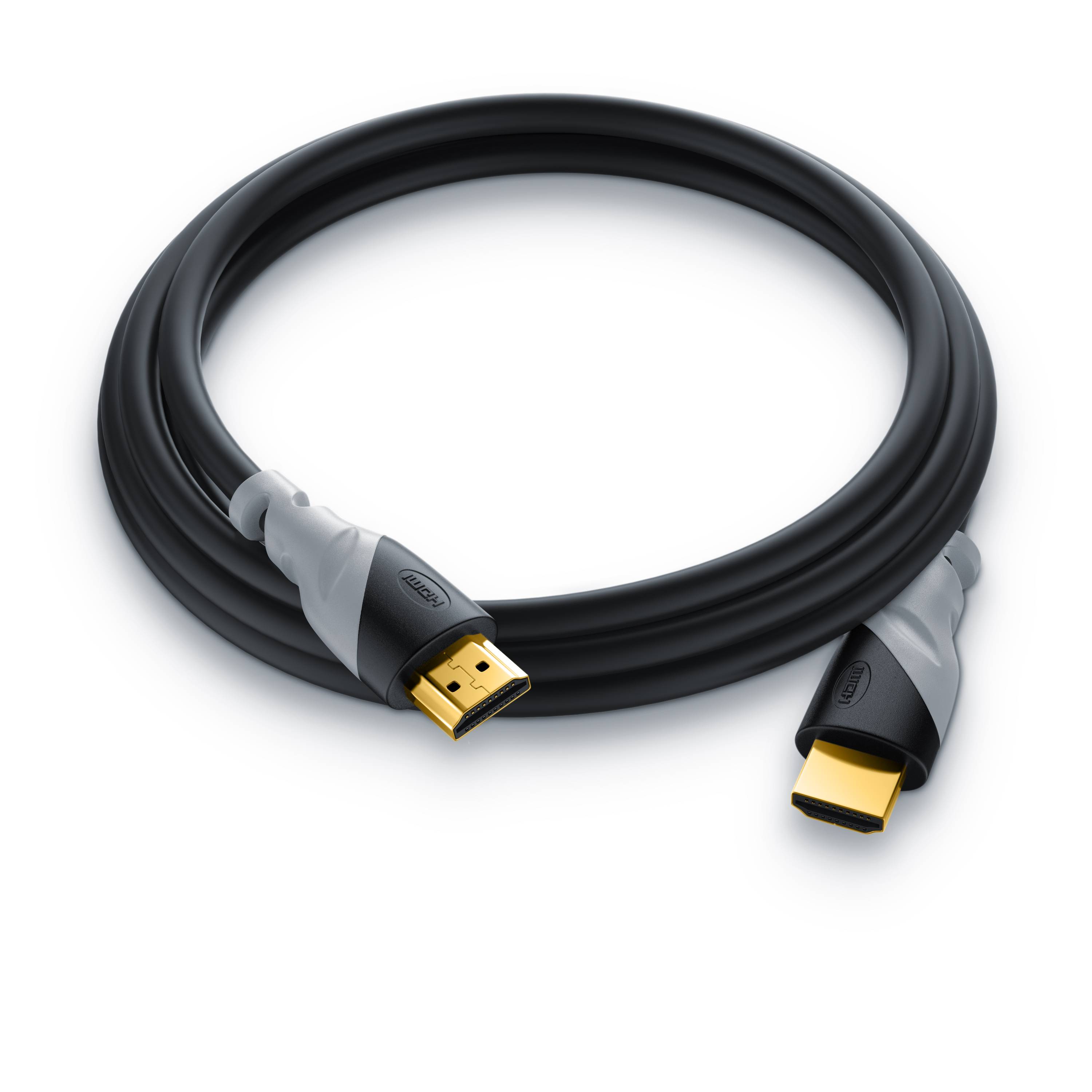 CSL 8k HDMI Kabel 2.1, 3fach geschirmt, Ultra HD, Full HD, 3D, High Speed mit Ethernet, HDMI Typ A - 3m