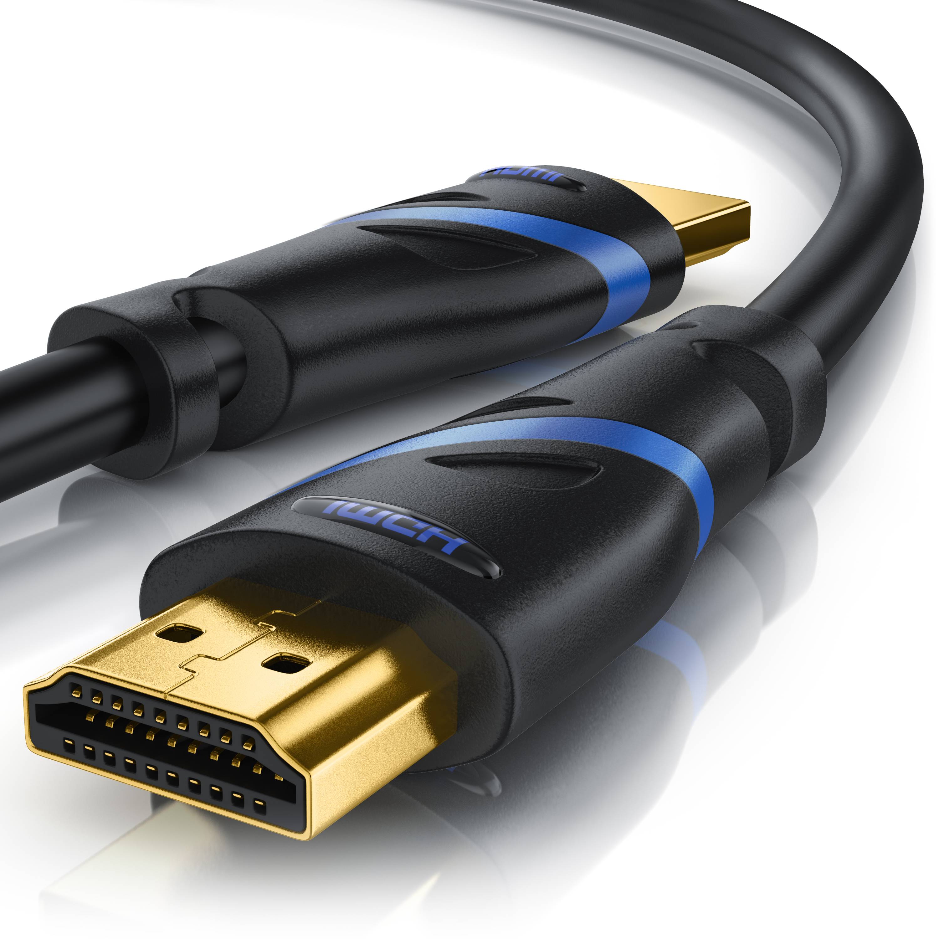 Primewire 8k HDMI Kabel 2.1, 8K @ 120Hz 4K @ 240Hz mit DSC, 48 Gbit/s, HDMI 2.0a 2.0b, 3D, HDTV UHD II, HDR-10+ - 2 m