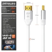 Primewire 8K Premium HDMI Ultra High Speed Kabel 2.1 7680 x 4320 @ 120 Hz mit DSC - 4m Primewire 8K Premium HDMI Ultra High Speed Kabel 2.1 7680 x 4320 @ 120 Hz mit DSC - 4m