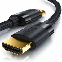 Primewire - 10m High Speed 8K HDMI Kabel 2.1, Ethernet ARC 3D 4K Ultra HD 7680x4320 @ 120 Hz HDTV Full HD, Schwarz Primewire - 10m High Speed 8K HDMI Kabel 2.1, Ethernet ARC 3D 4K Ultra HD 7680x4320 @ 120 Hz HDTV Full HD, Schwarz