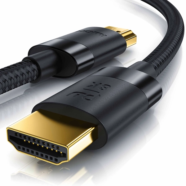 Primewire - 3m High Speed 8K HDMI Kabel 2.1, Ethernet ARC 3D 4K Ultra HD 7680x4320 @ 120 Hz HDTV Full HD, Schwarz Primewire - 3m High Speed 8K HDMI Kabel 2.1, Ethernet ARC 3D 4K Ultra HD 7680x4320 @ 120 Hz HDTV Full HD, Schwarz