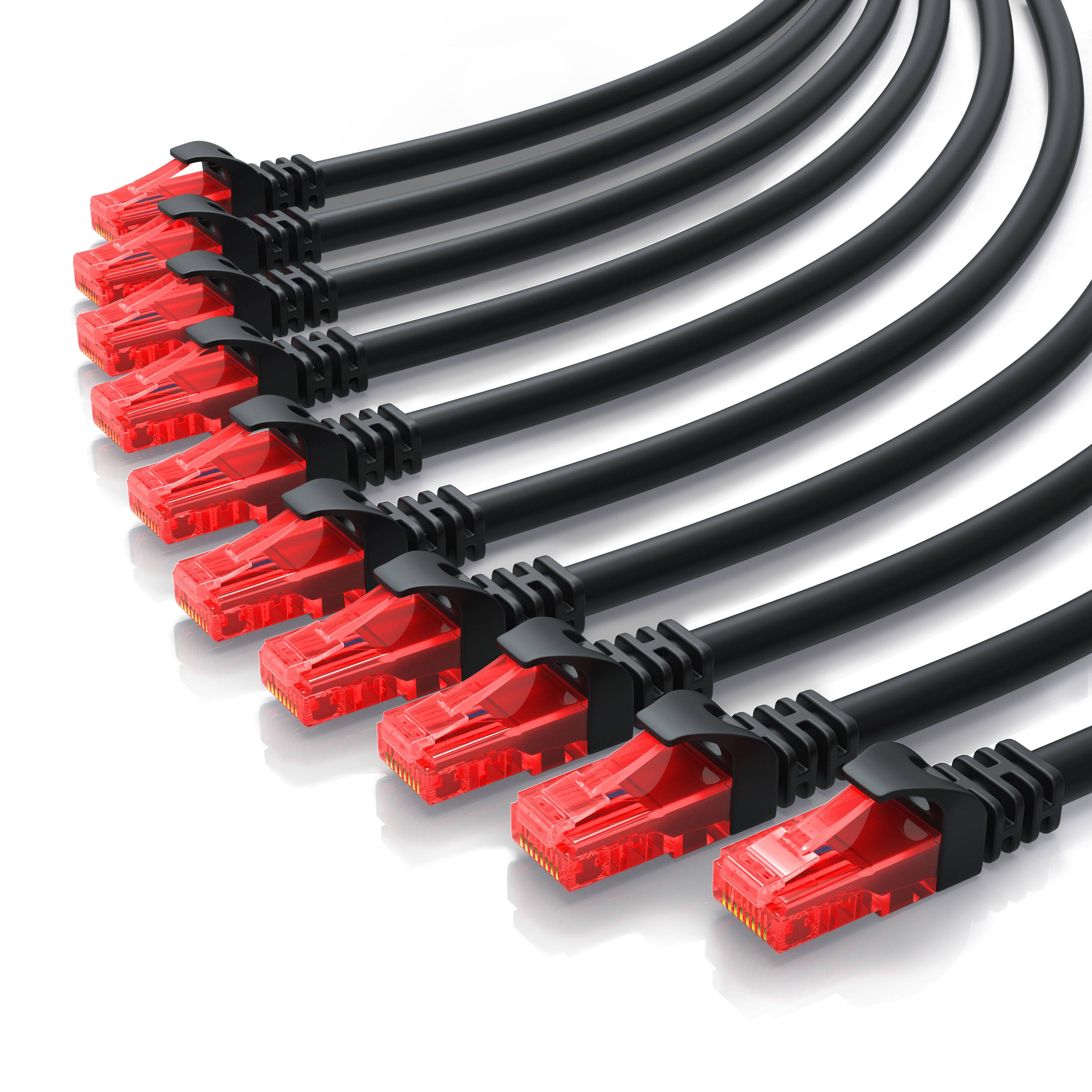 CSL Cat 6 Gigabit Ethernet LAN Kabel, mehrfach Geschirmt, UTP Gigabit 1000 Mbit/s Patchkabel, Netzwerkkabel - 20m