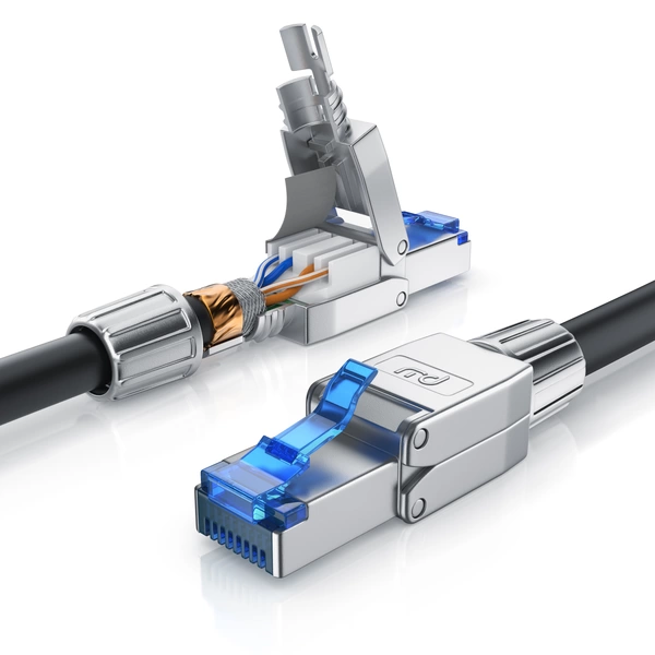 Primewire Patchkabel CAT 8 - Gigabit Ethernet LAN Kabel - 40 Gbit/s - S/FTP PIMF Schirmung - Netzwerkkabel - 5m Primewire Patchkabel CAT 8 - Gigabit Ethernet LAN Kabel - 40 Gbit/s - S/FTP PIMF Schirmung - Netzwerkkabel - 5m