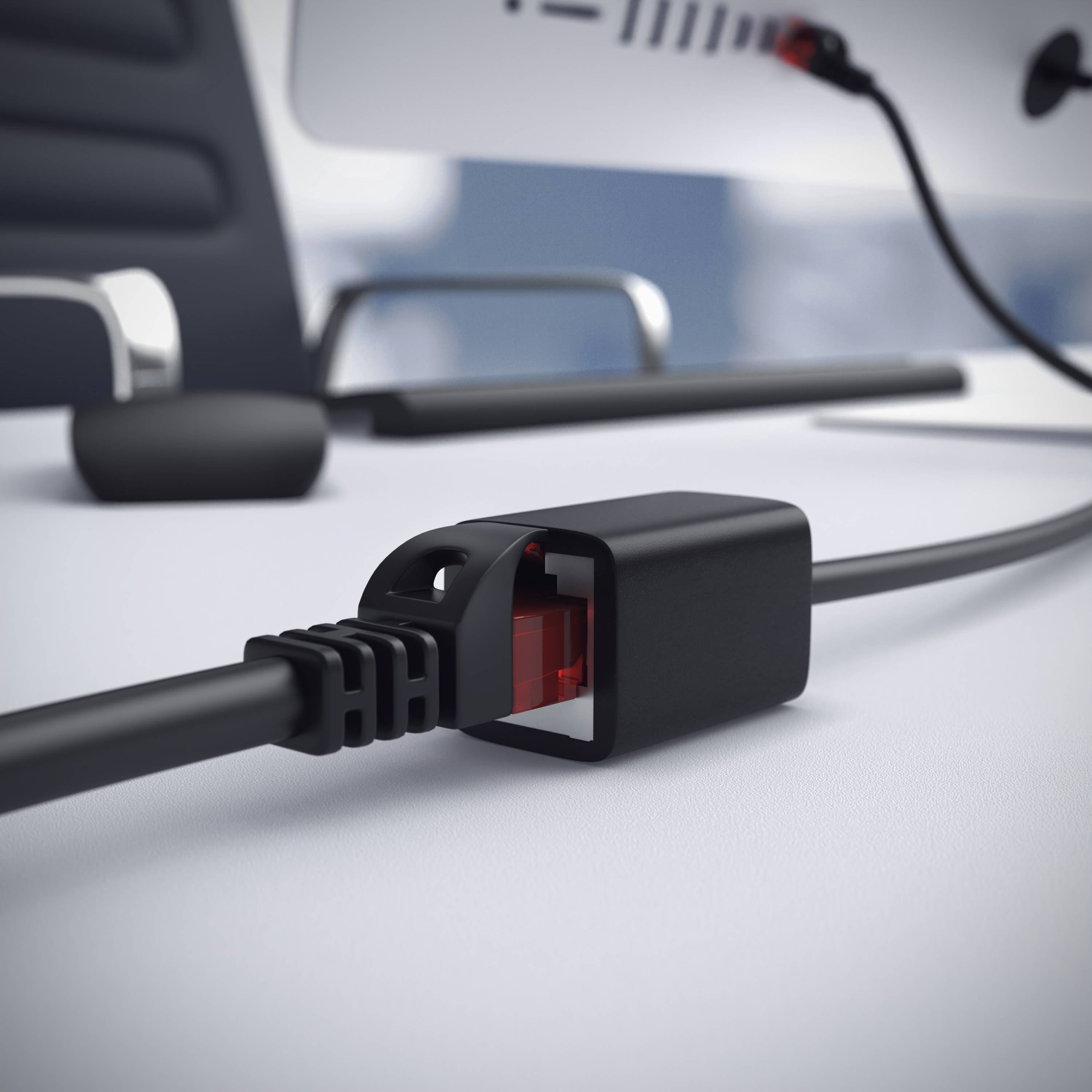 CSL Patchkabel CAT 6 Verlängerungskabel - Gigabit Ethernet LAN Kabel - UTP - 1000 Mbit/s - Netzwerkkabel - 3m