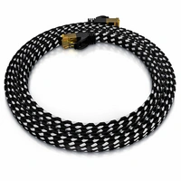 Primewire Flachbandpatchkabel CAT 7 mit Braiding, Gigabit Ethernet LAN Kabel 10 Gbit/s U/FTP PIMF, Netzwerkkabel - 10m Primewire Flachbandpatchkabel CAT 7 mit Braiding, Gigabit Ethernet LAN Kabel 10 Gbit/s U/FTP PIMF, Netzwerkkabel - 10m