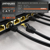 Primewire Outdoor Patchkabel - CAT 7 - mit IP66 - 10 Gbit/s - S/FTP PiMF Schirmung - Netzwerkkabel - 20m Primewire Outdoor Patchkabel - CAT 7 - mit IP66 - 10 Gbit/s - S/FTP PiMF Schirmung - Netzwerkkabel - 20m