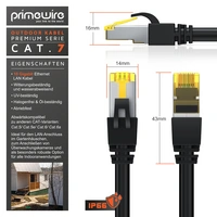 Primewire Outdoor Patchkabel - CAT 7 - mit IP66 - 10 Gbit/s - S/FTP PiMF Schirmung - Netzwerkkabel - 20m Primewire Outdoor Patchkabel - CAT 7 - mit IP66 - 10 Gbit/s - S/FTP PiMF Schirmung - Netzwerkkabel - 20m