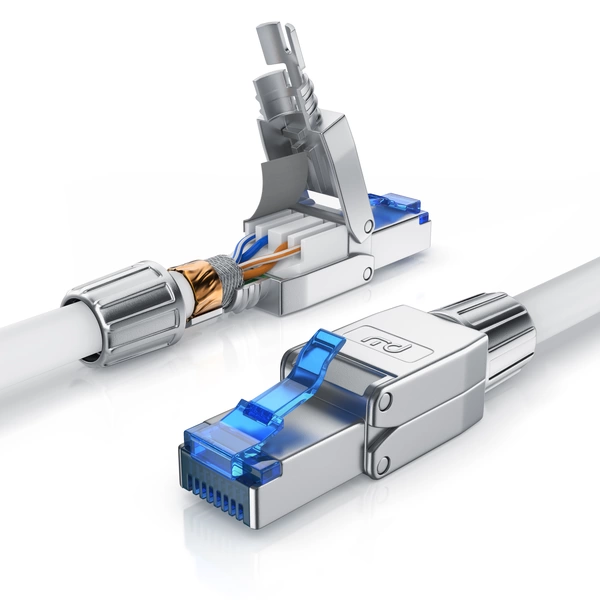 Primewire Patchkabel CAT 8 - Gigabit Ethernet LAN Kabel - 40 Gbit/s - S/FTP PIMF Schirmung - Netzwerkkabel - 0,25m Primewire Patchkabel CAT 8 - Gigabit Ethernet LAN Kabel - 40 Gbit/s - S/FTP PIMF Schirmung - Netzwerkkabel - 0,25m