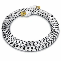 Primewire Flachbandpatchkabel CAT 7 mit Braiding, Gigabit Ethernet LAN Kabel 10 Gbit/s U/FTP PIMF, Netzwerkkabel - 20m Primewire Flachbandpatchkabel CAT 7 mit Braiding, Gigabit Ethernet LAN Kabel 10 Gbit/s U/FTP PIMF, Netzwerkkabel - 20m