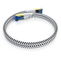 Primewire Flachbandpatchkabel CAT 8 mit Braiding, Gigabit Ethernet LAN Kabel 40 Gbit/s U/FTP PIMF, Netzwerkkabel - 0,25m Primewire Flachbandpatchkabel CAT 8 mit Braiding, Gigabit Ethernet LAN Kabel 40 Gbit/s U/FTP PIMF, Netzwerkkabel - 0,25m