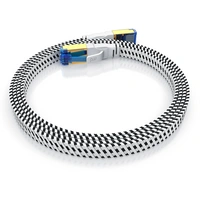 Primewire Flachbandpatchkabel CAT 8 mit Braiding, Gigabit Ethernet LAN Kabel 40 Gbit/s U/FTP PIMF, Netzwerkkabel - 0,25m Primewire Flachbandpatchkabel CAT 8 mit Braiding, Gigabit Ethernet LAN Kabel 40 Gbit/s U/FTP PIMF, Netzwerkkabel - 0,25m