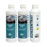 stein-reiniger.de Brunnen Klar Konzentrat 500ml Sets - Menge:3 stein-reiniger.de Brunnen Klar Konzentrat 500ml Sets - Menge:3