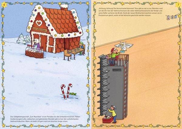 Mein Sticker-Adventskalender
