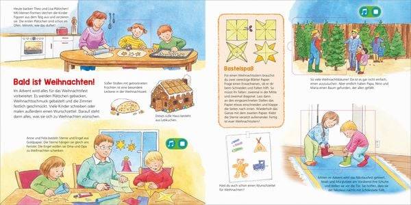 BOOKii® WAS IST WAS Kindergarten Frohe Weihnachten!