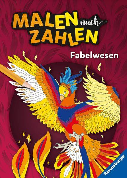 Malen nach Zahlen 9+ Fabelwese