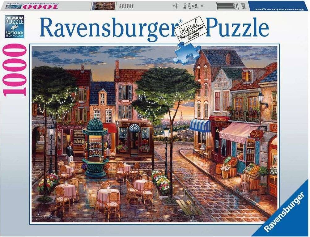 RAVENSBURGER Puzzle Kreslená Pař íž 1000 dílků