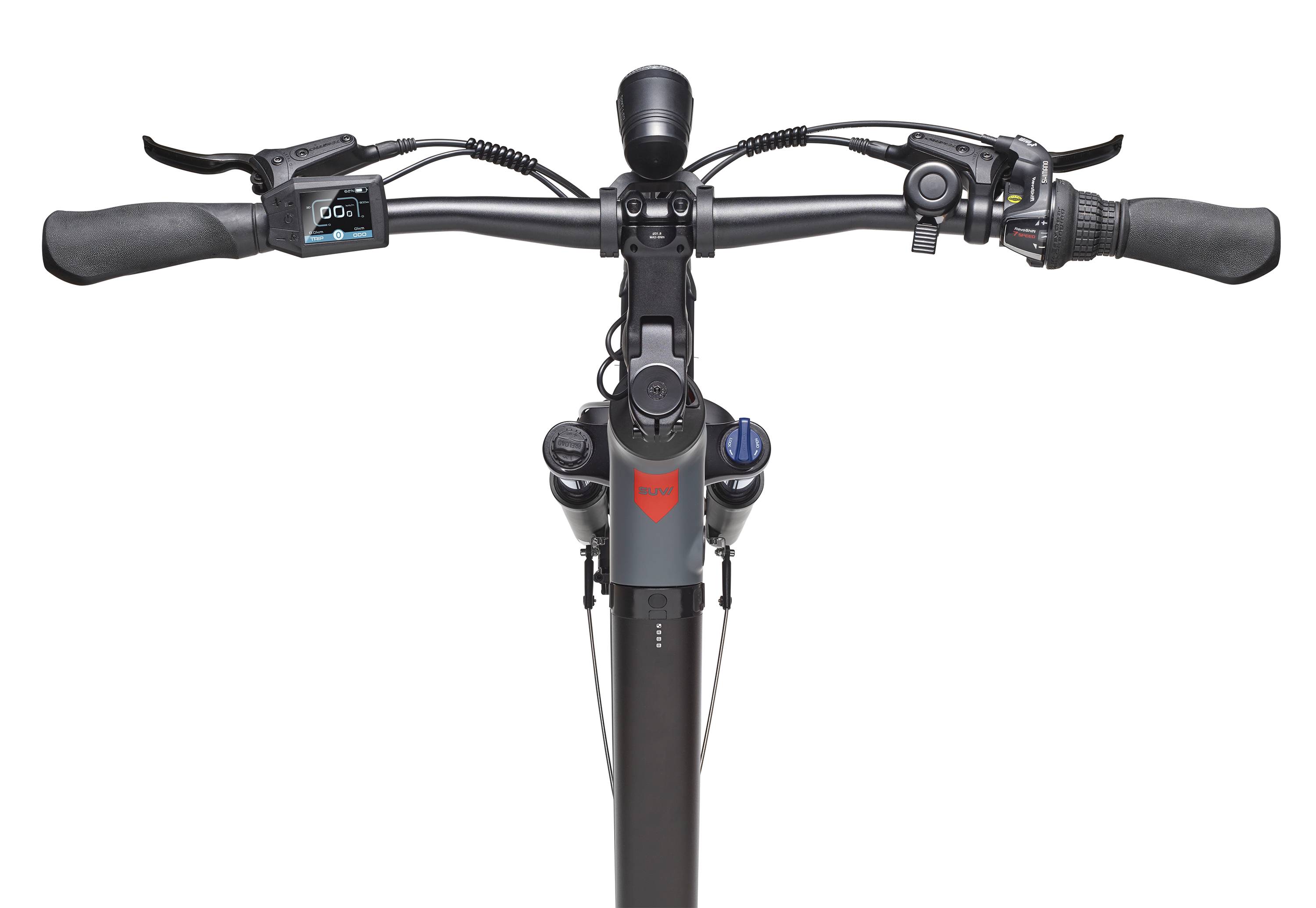 Telefunken City SUV E-Bike | Elektrofahrrad 27,5 Zoll | Mittelmotor | 7-Gang Kettenschaltung | 468 Wh Akku | Pedelec