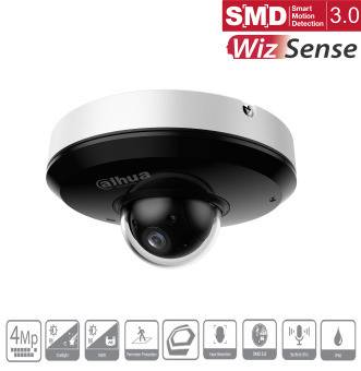 Dahua - SD1A404DB-GNY - IP - PTZ, - 4MP/Starlight/WizSense - 2,8 ~ 12mm/4x optischer Zoom - Max. IR ~20m - Audio In/OUT