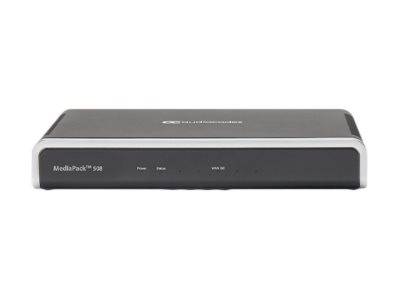 AudioCodes MediaPack Series MP-504 - VoIP-Gateway4 Anschlüsse - 1GbE desktop /