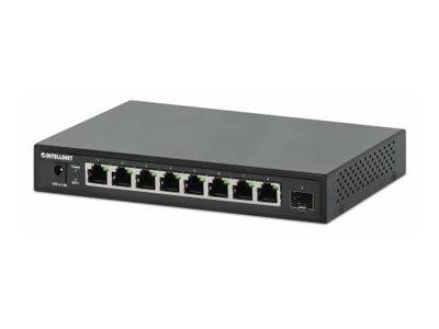 Intellinet Switch - unmanaged - 8 x 10/100/1000/2.5G + 1 x 10 Gigabit SFP+ (Uplink)