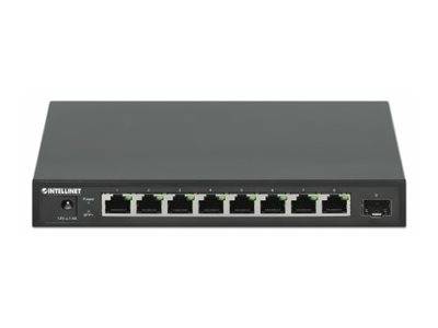 Intellinet Switch - unmanaged - 8 x 10/100/1000/2.5G + 1 x 10 Gigabit SFP+ (Uplink)