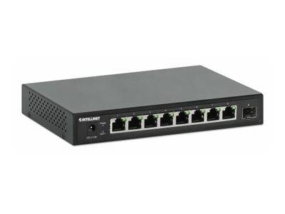 Intellinet Switch - unmanaged - 8 x 10/100/1000/2.5G + 1 x 10 Gigabit SFP+ (Uplink)