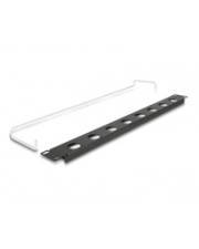 Delock 19? D-Typ Patchpanel mit Entlastungsschiene 8 Port 1 HE schwarz