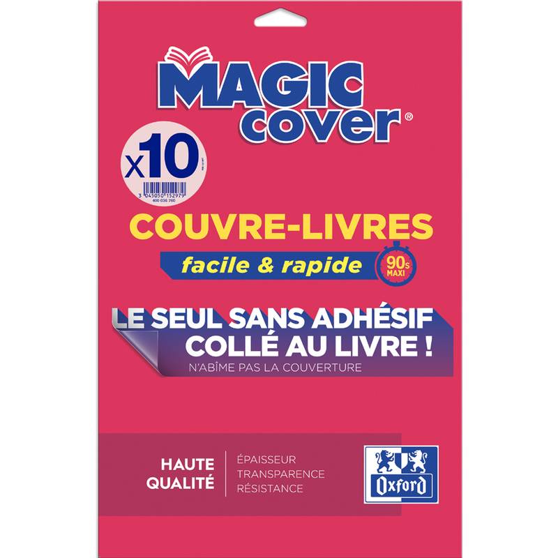 Oxford Buchschoner "Magic Cover", Inhalt: 10 Blatt