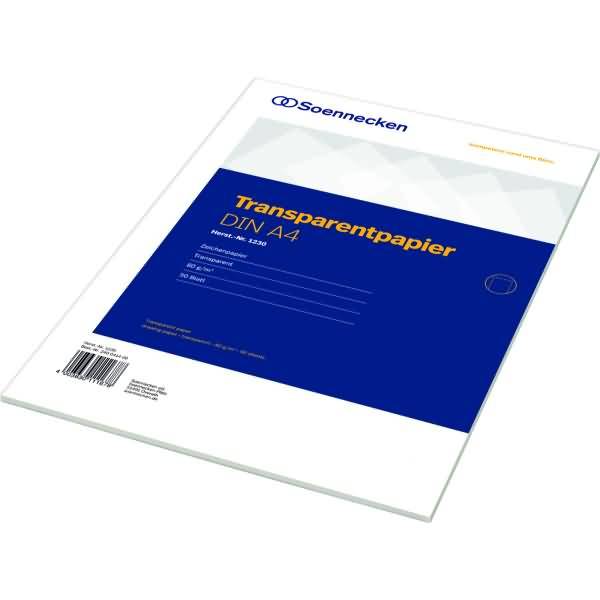 Transparentpapier 1230 DIN A4 80g 50 Blatt